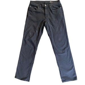 FAHERTY Men’s Sz 32x30 Terry 5 Pocket Pants Faded Grey Stretch